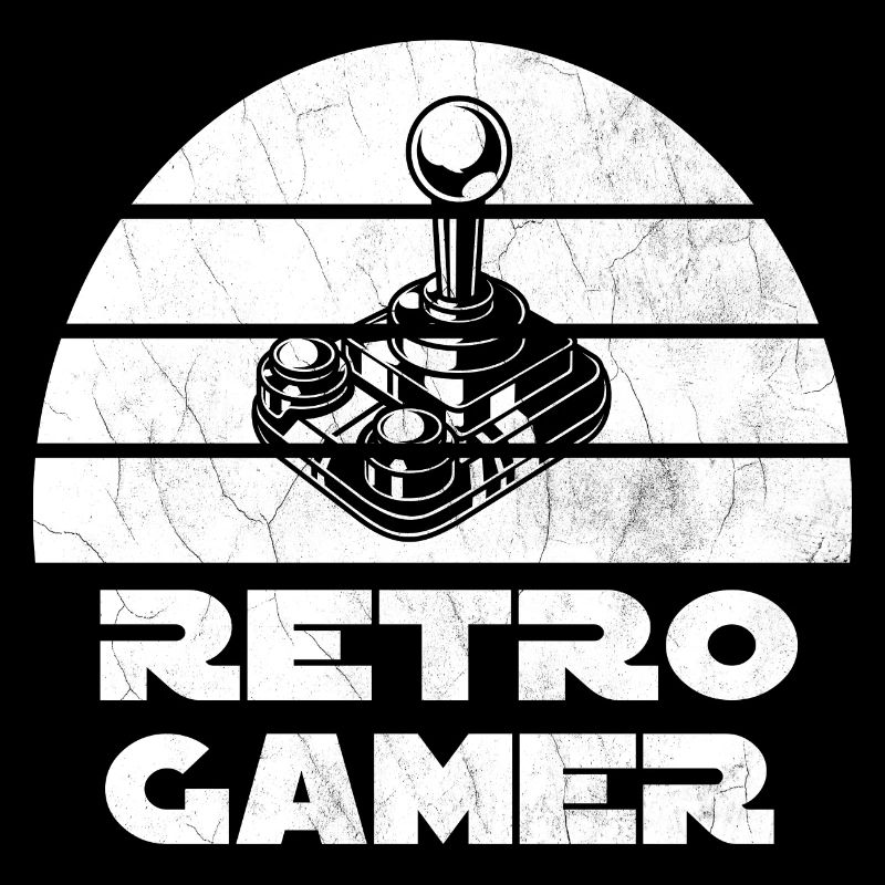 Retro Gamer Design avec joystick