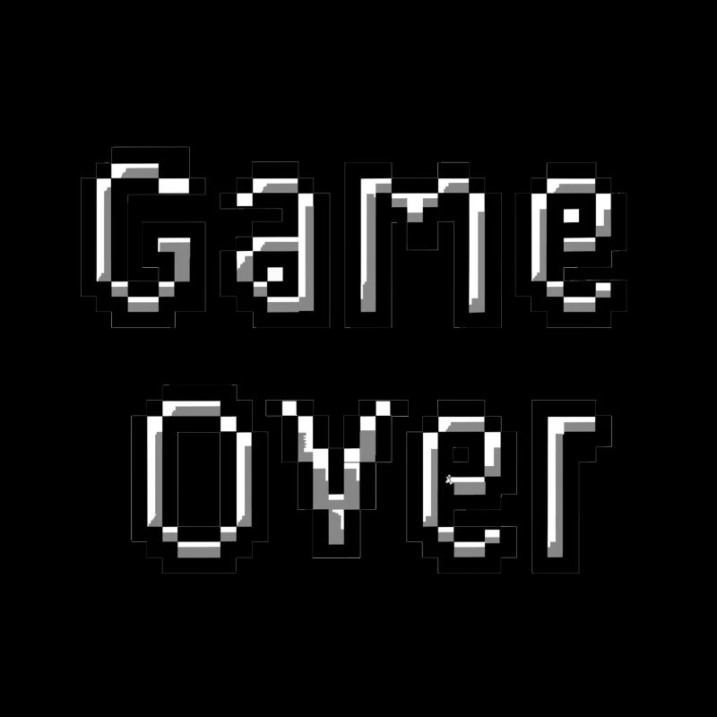 Lost Game, Game Over, Gift for Console Gamer