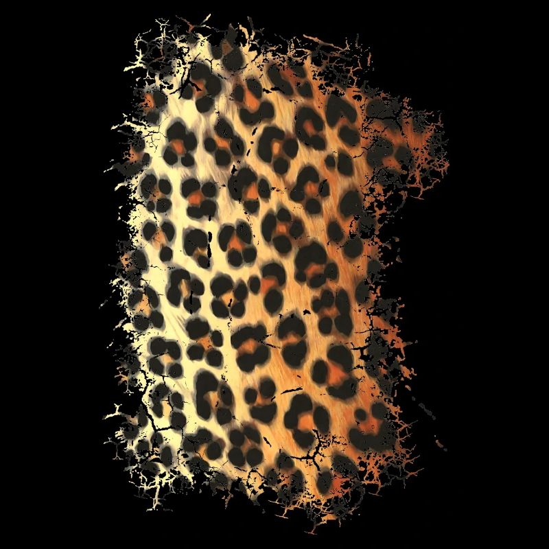 motif de la fourrure de léopard