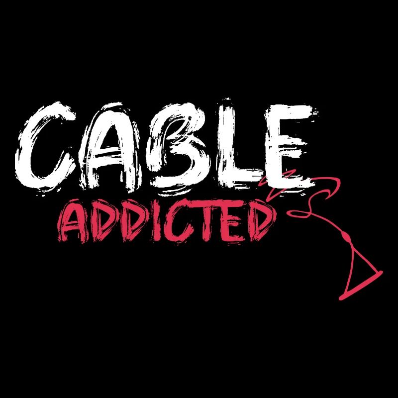 cable addicted wakeboard motiv Geschenk Boot Wake