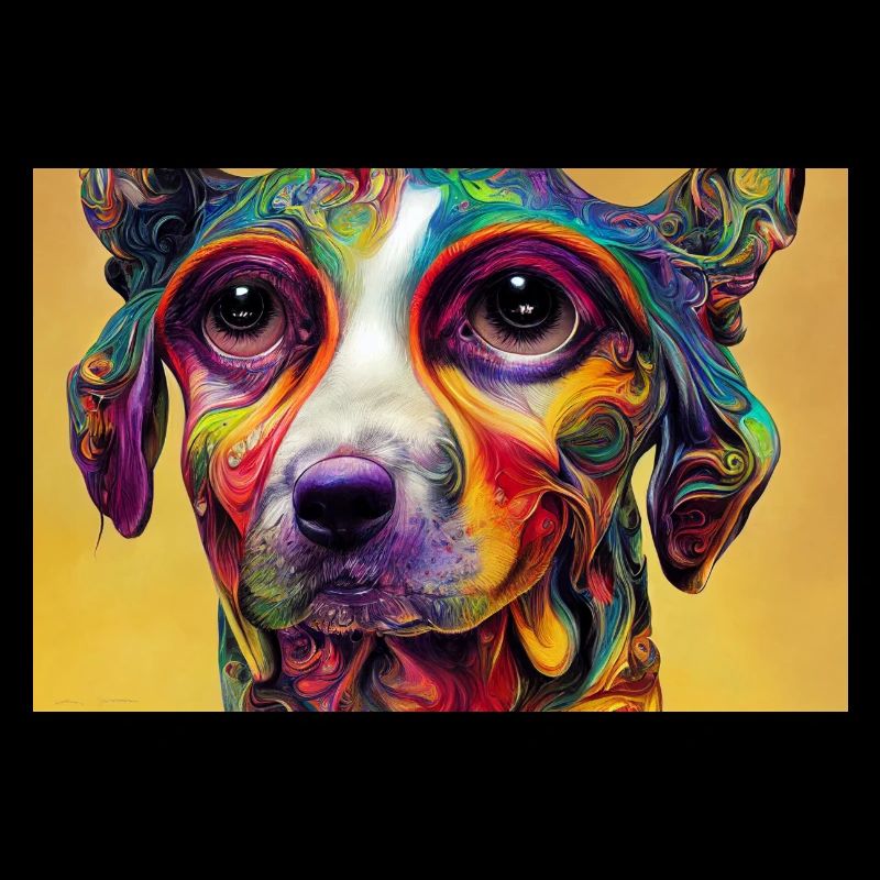 Psychedelic Dog