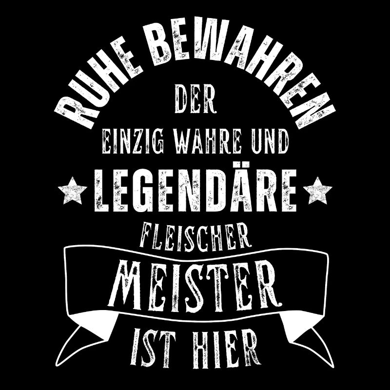 Legendärer Fleischer Meister Beruf