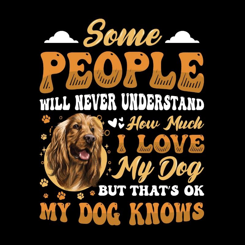Ich Liebe Meinen Hund, Cocker Spaniel.