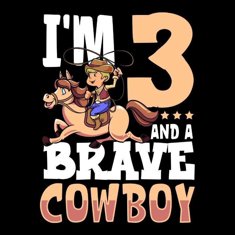 I'm 3 - Boy Cowboy