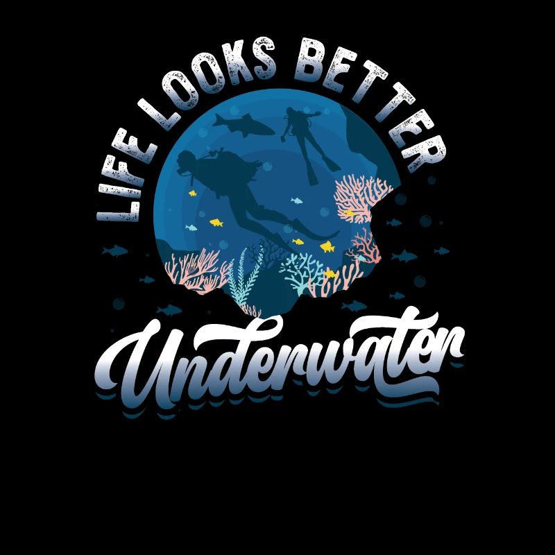 Das Leben Sieht Unter Wasser Besser Aus, Tauchen