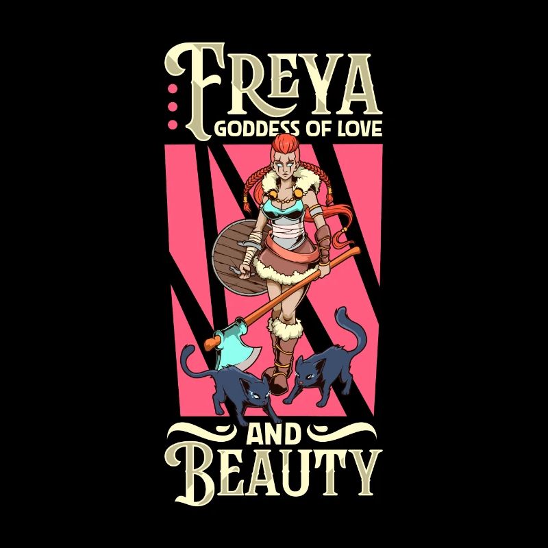 Déesse viking de l’amour Freya