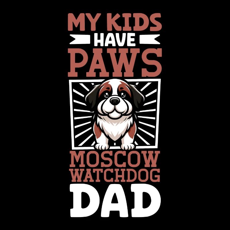 Garde de Moscou Chien Papa