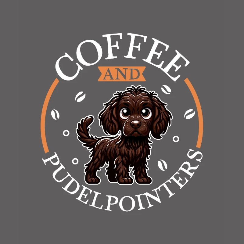 Coffee and poodle pointer