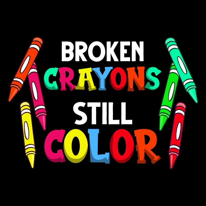 Crayon Box Colored Pencil Wax Case Wax Crayon