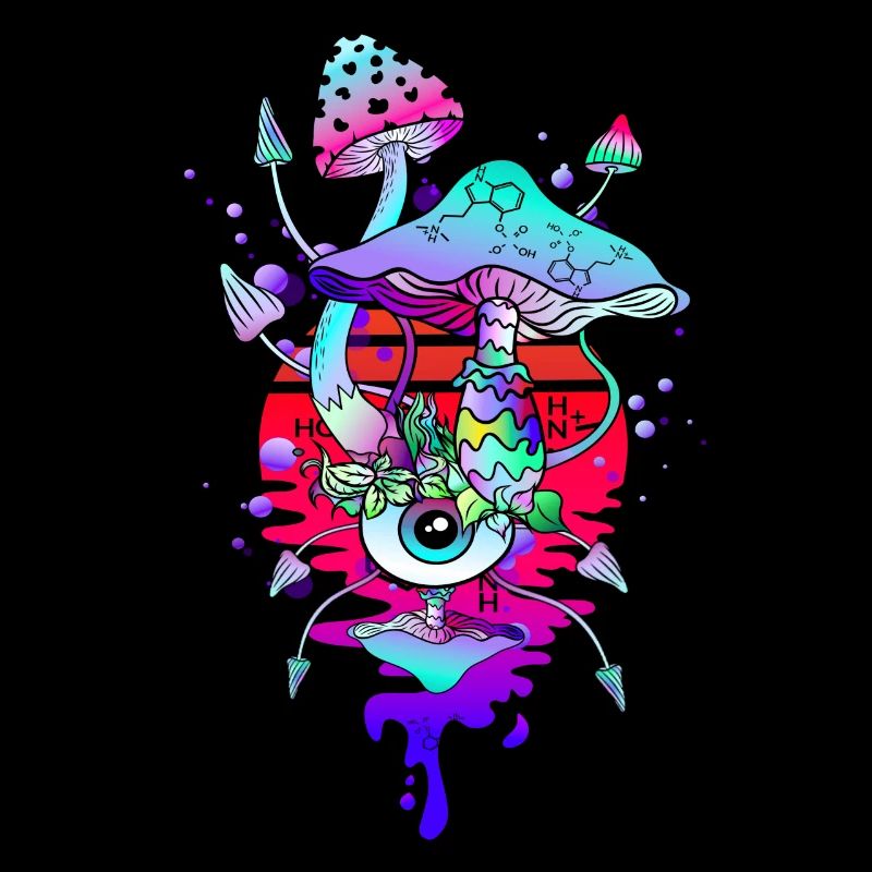 Champignons Magiques Champignons Psychédéliques