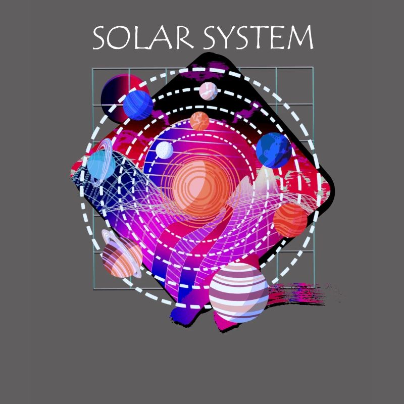 Solar system planets galaxy