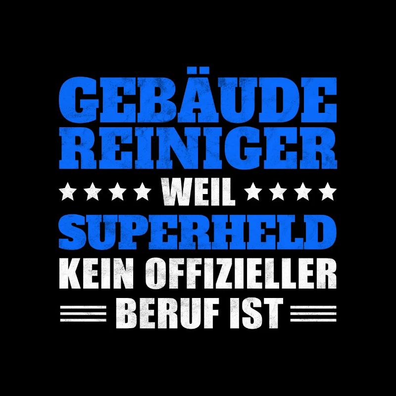 Gebäudereiniger Fensterputzer - Superheld