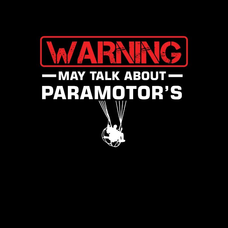 Warnung Paramotors PPG Paragliders Propeller