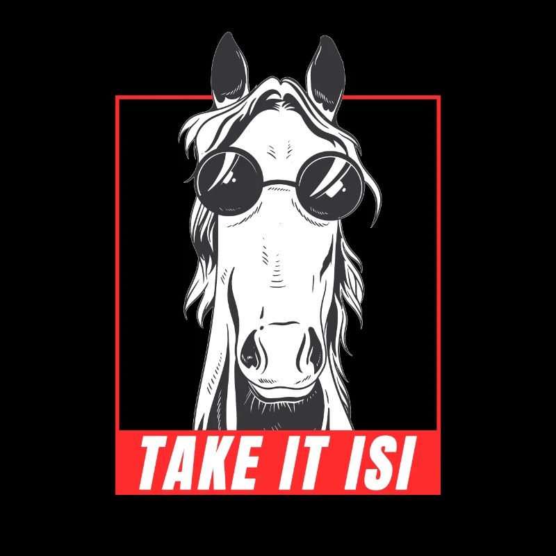 Isländer Spruch Take It Isi I Pferde Reiten