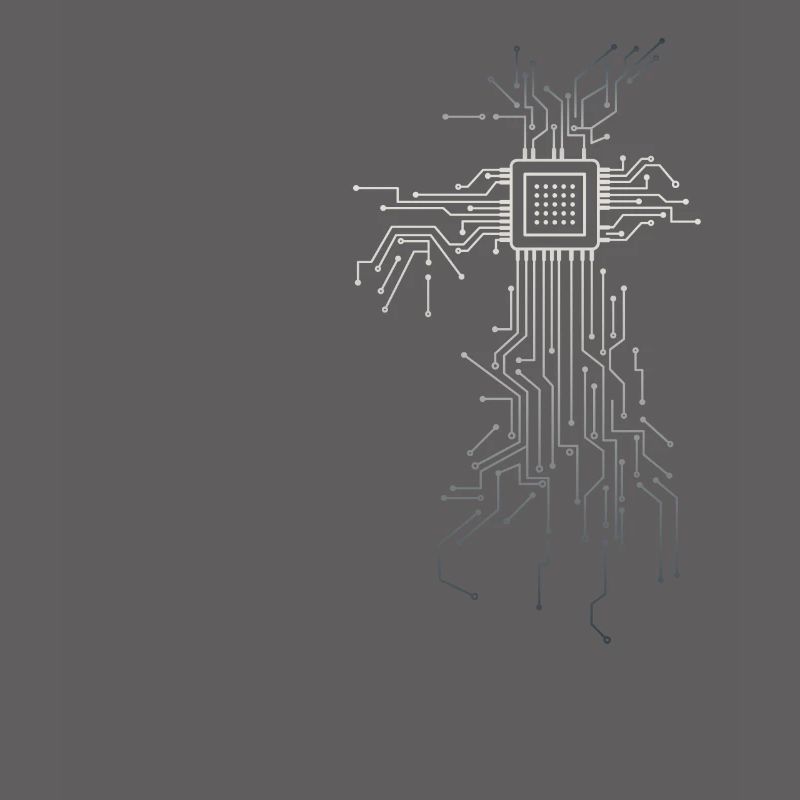 PCB Platinen Layout CPU Herz Computer Admin Nerd