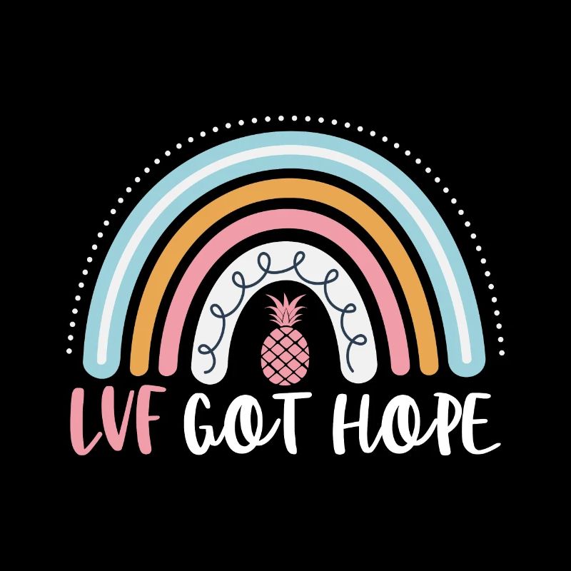IVF Got Hope Lustig IVF Boho Regenbogen Unfruchtbarkeit