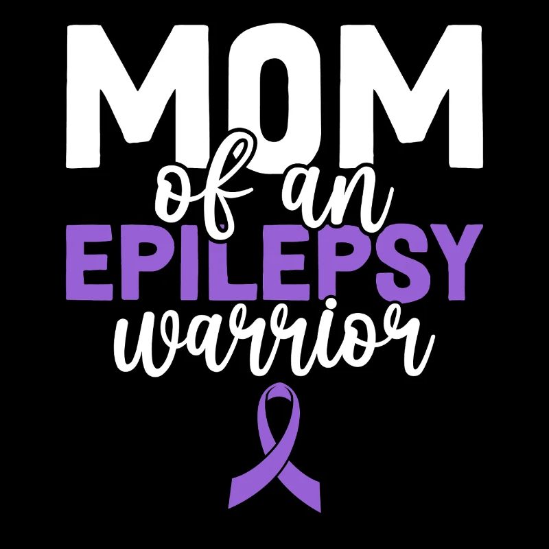 Mutter Einer Epilepsie Kriegerin Lila Band Epilepsie