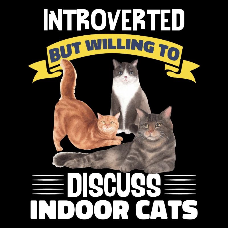 Drôles de chats d’intérieur introvertis