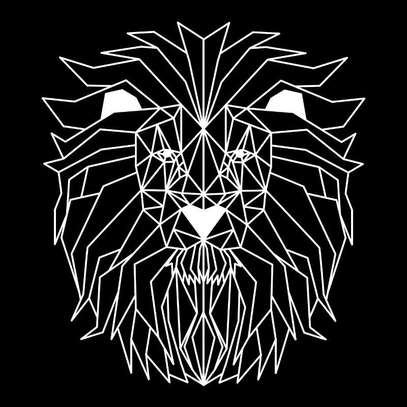Unique Polygraph Animal Design A Nice