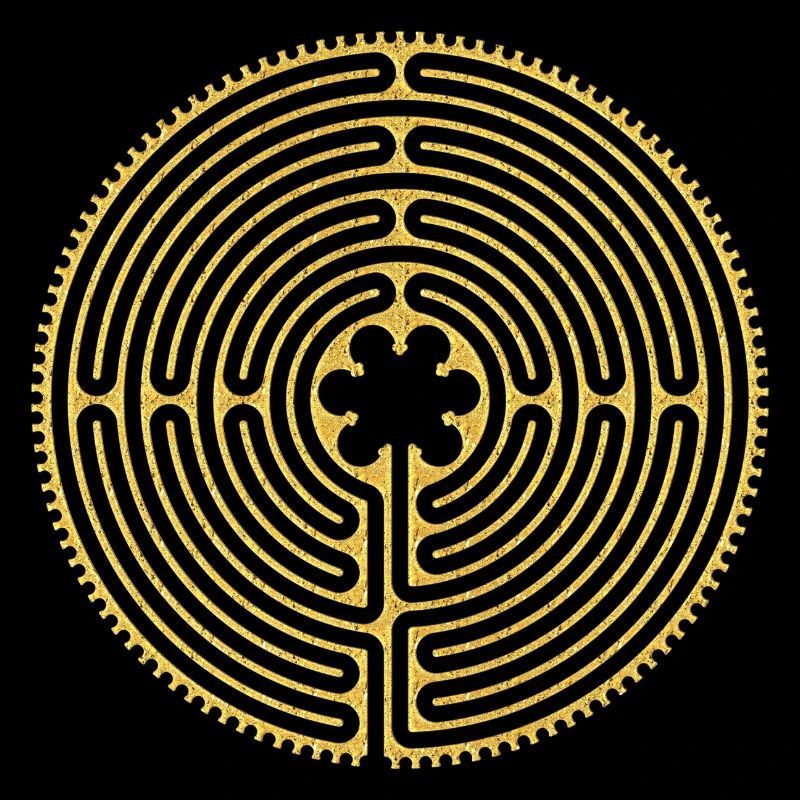 Chartres Labyrinth Long Way 3