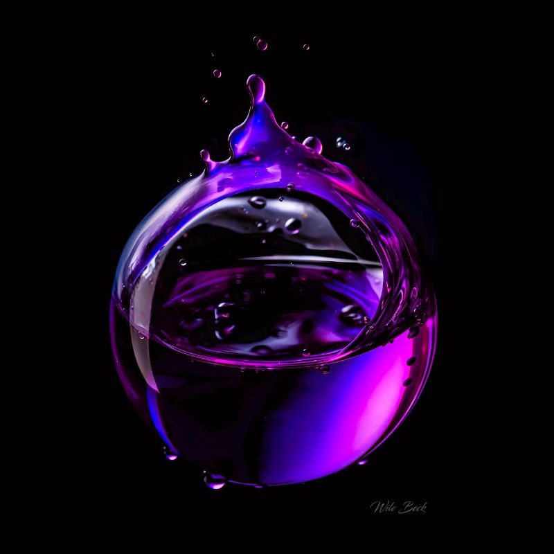 Drops purple 6