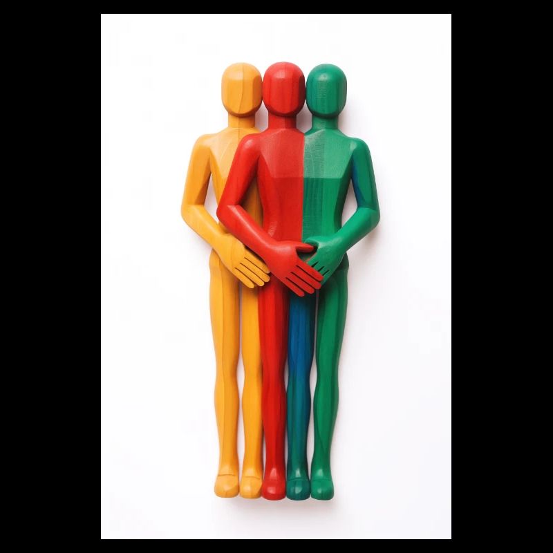 Embracing diversity, linked together in equality.