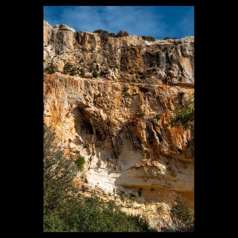 Dingli Felsformation in der Nähe von Dingli Cliffs Malta