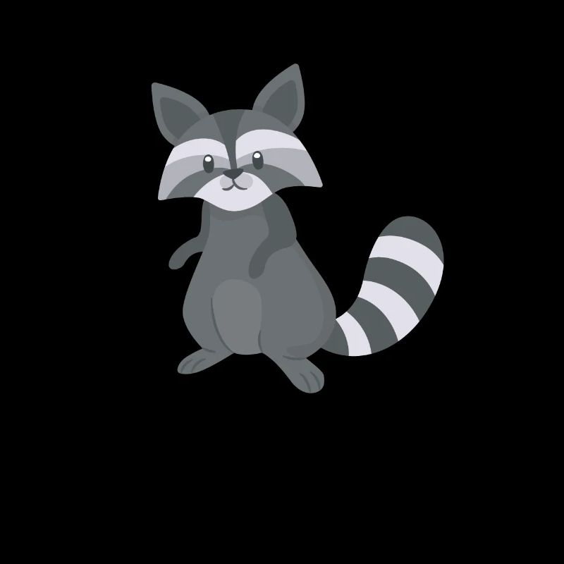 Süßer Waschbär