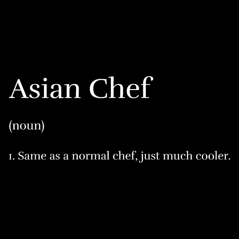 Chef asiatique