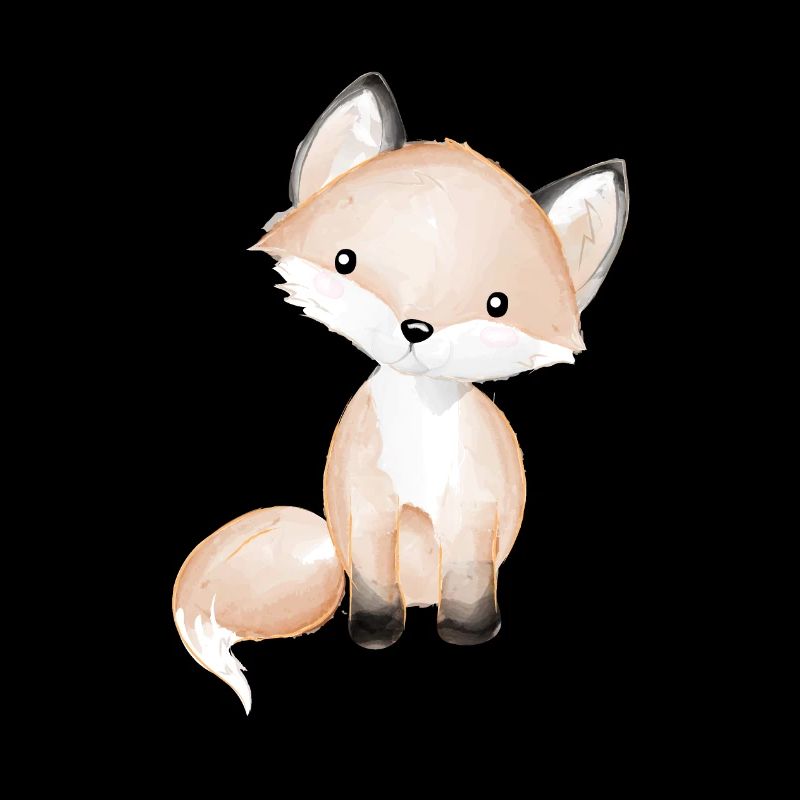 Doux bébé renard
