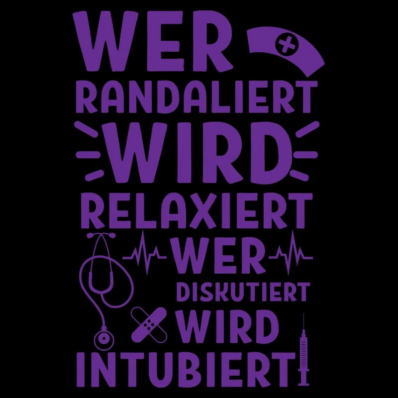 Wird relaxiert Krankenschwester Krankenhaus