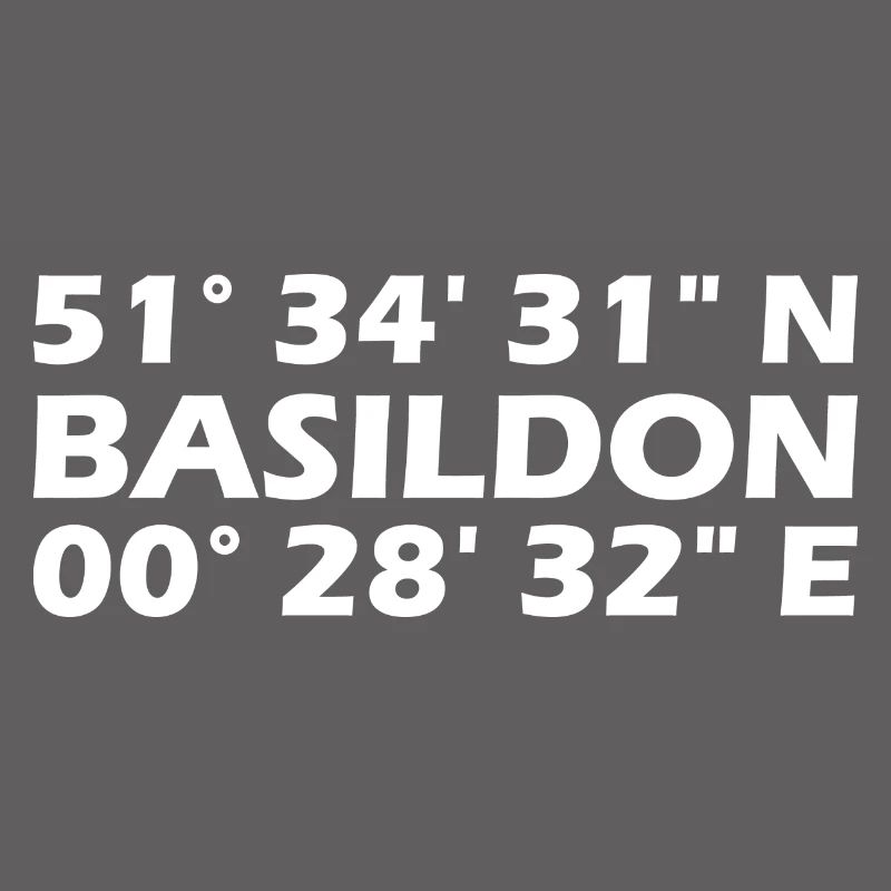 Basildon Coordinates
