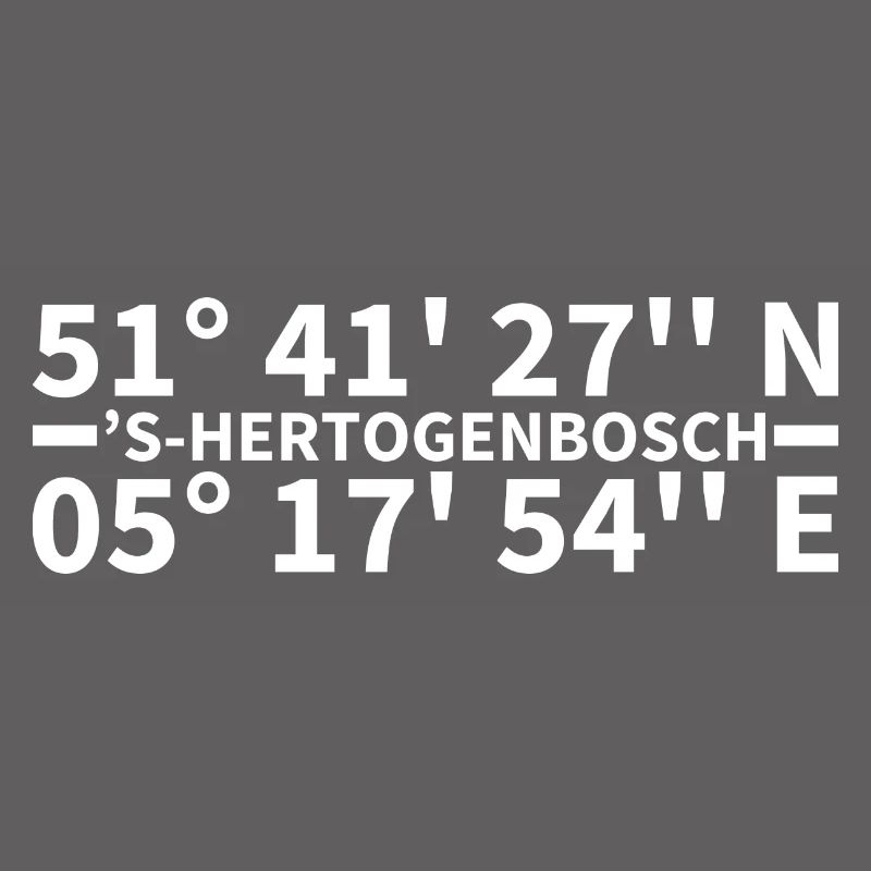 's-Hertogenbosch coordinates