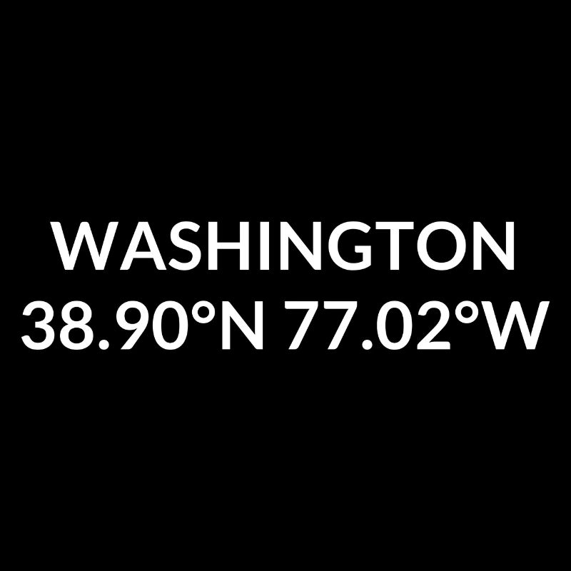 Washington Washington, D.C. USA Coordinates