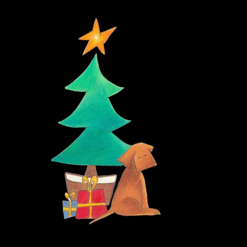 Chien de Noël