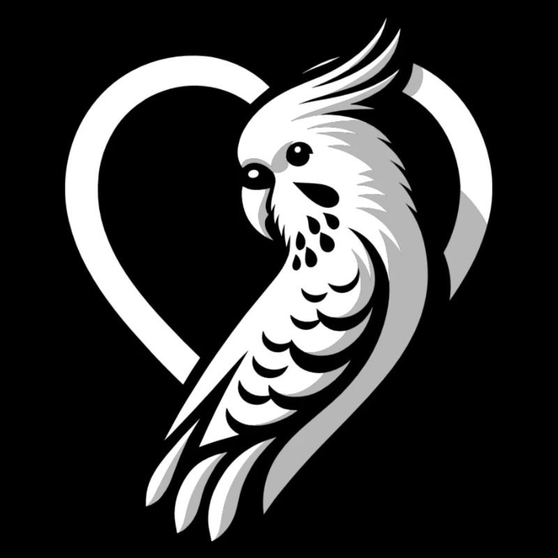 Budgie in love