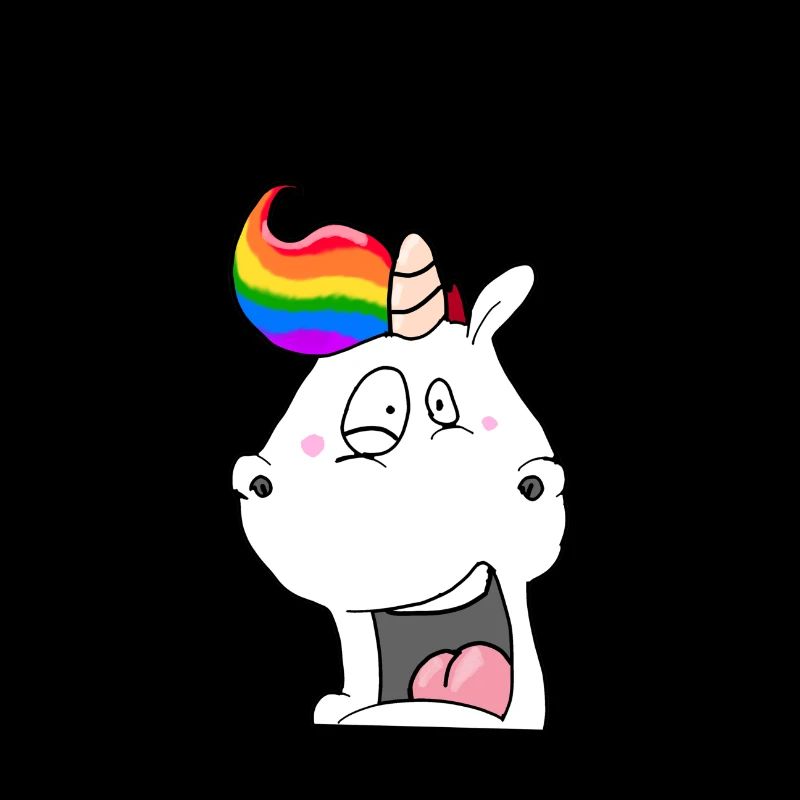 Einhorn "Ernsthaft?!" / Geschenkidee / Geschenk