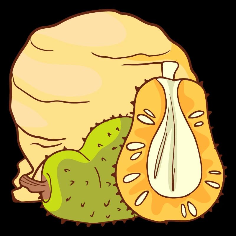 Jackfruit crème glacée crème glacée crème glacée crème glacée boule de glace