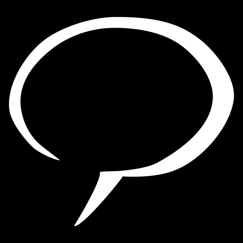 Bulle de dialogue comique
