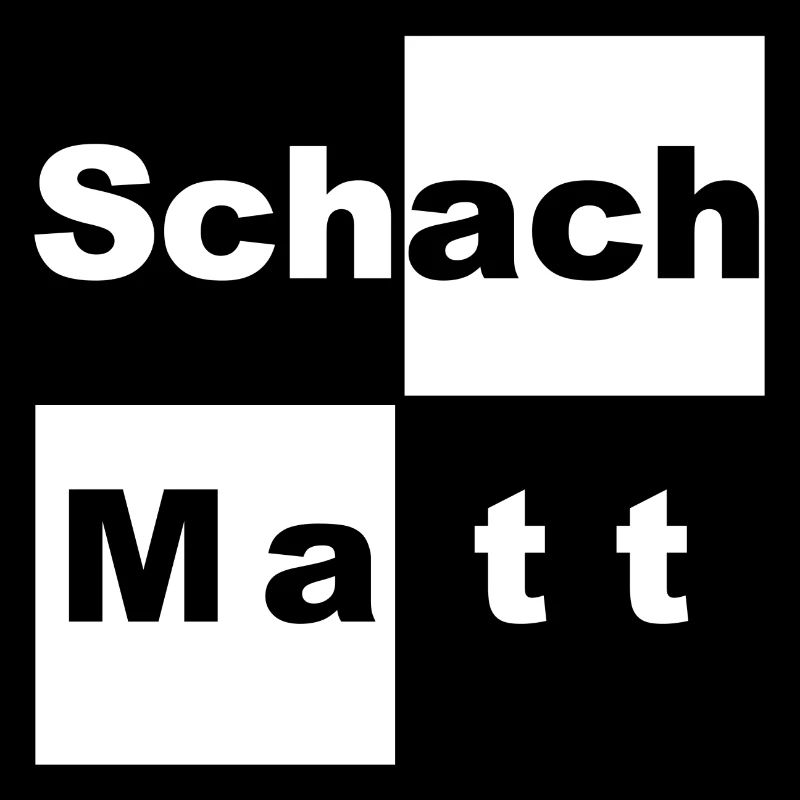 Schachmatt Schach Geschenkidee