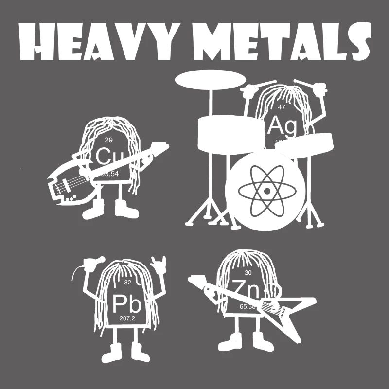 Heavy metals the rocks, nerd science