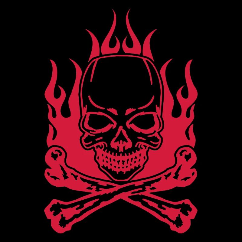 Burning Skull