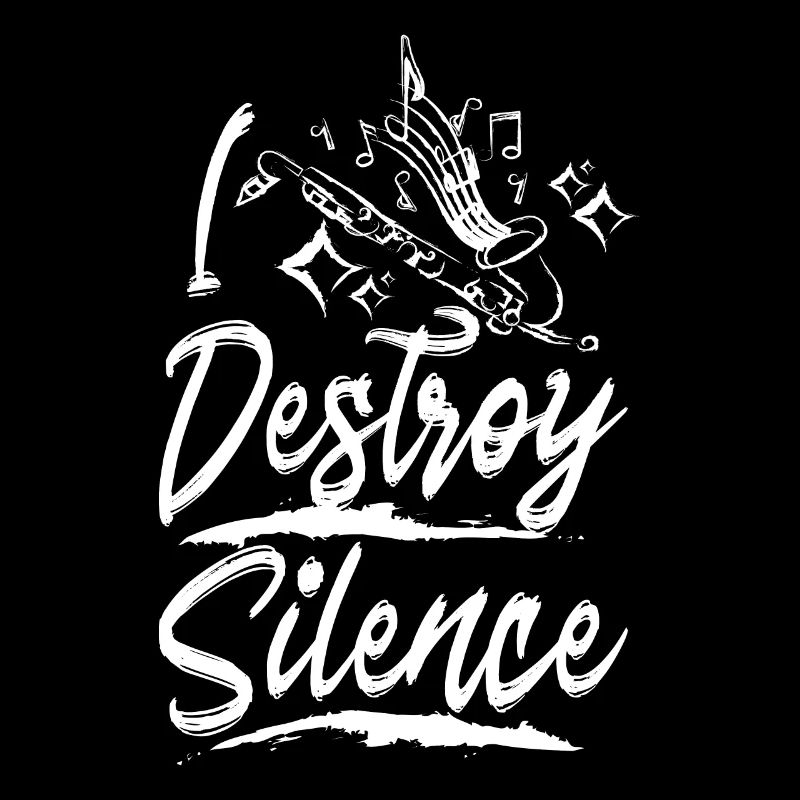 Je détruis le silence clarinette basse
