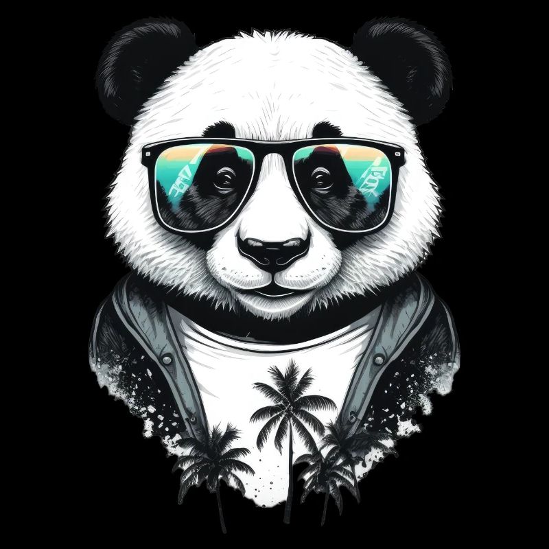 Panda Palms - Beach Panda