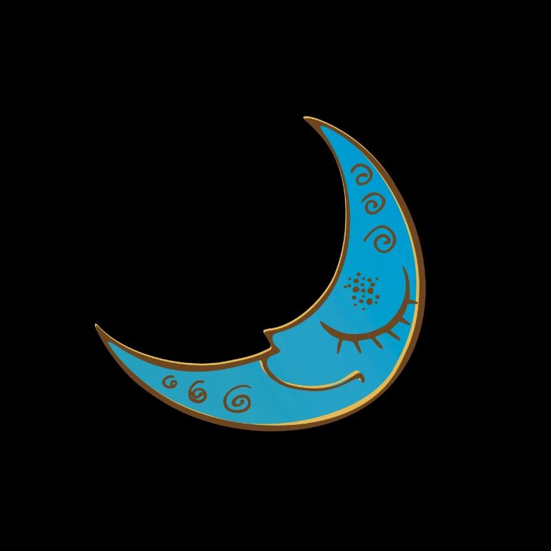 Cute moon