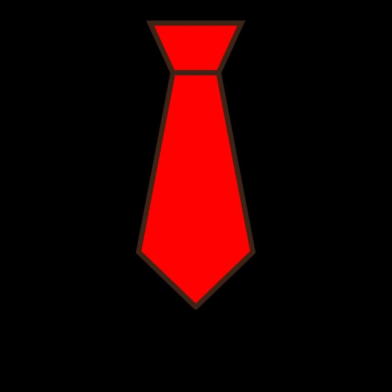 Red tie