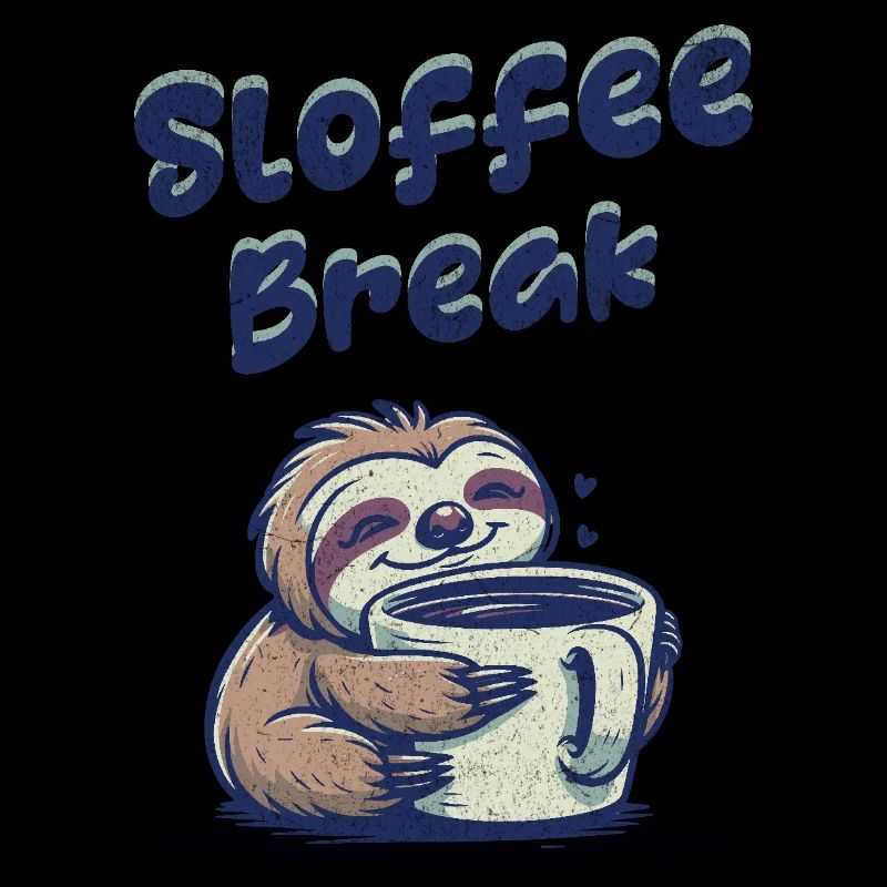 Pause café paresseux sloffee