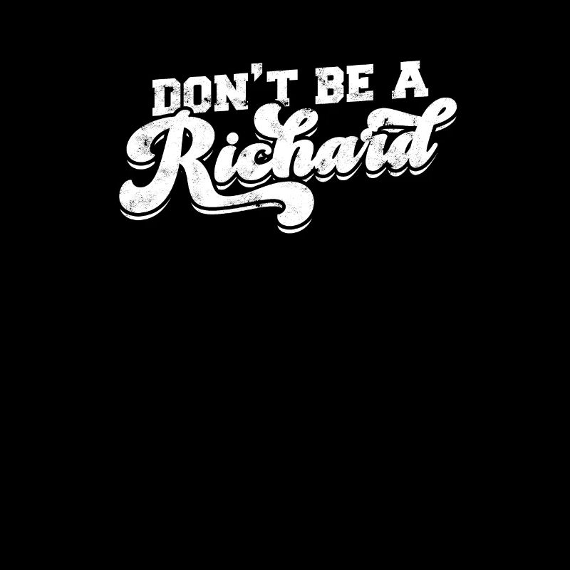 Ne soyez pas un richard - relation