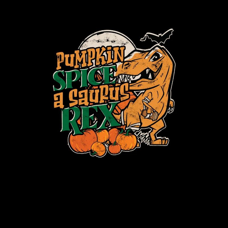Citrouille Spice A Saurus Rex - effrayant