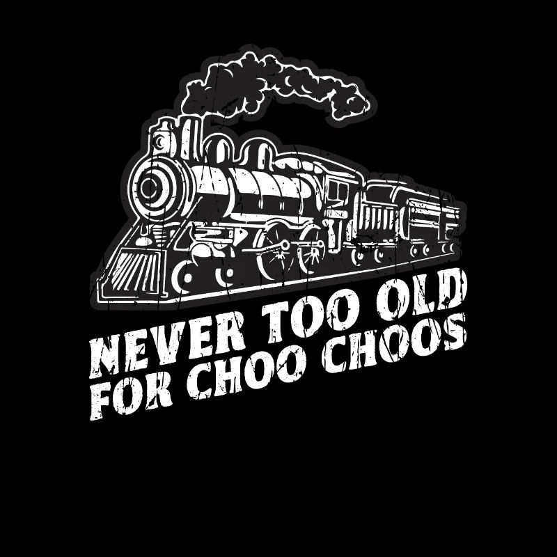 Never too old for choo choos - model train
